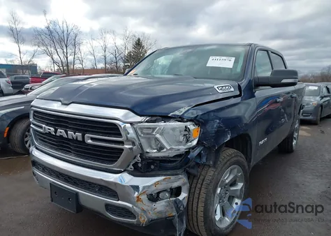 2019 Ram 1500 Big Horn/Lone Star 4X4 5'7 Box from USA, damaged, VIN 1C6SRFFT9KN821081